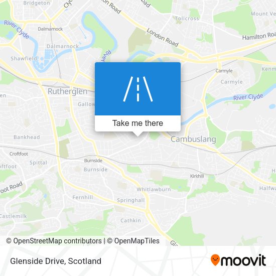 Glenside Drive map