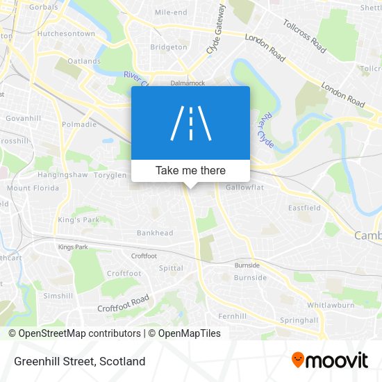 Greenhill Street map