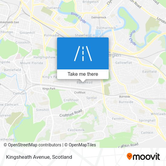 Kingsheath Avenue map