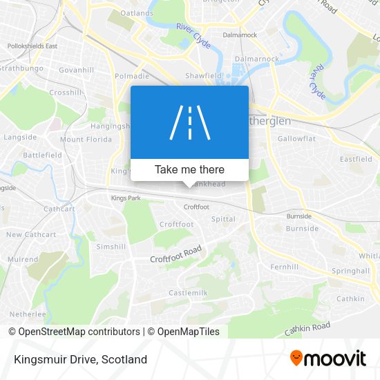 Kingsmuir Drive map