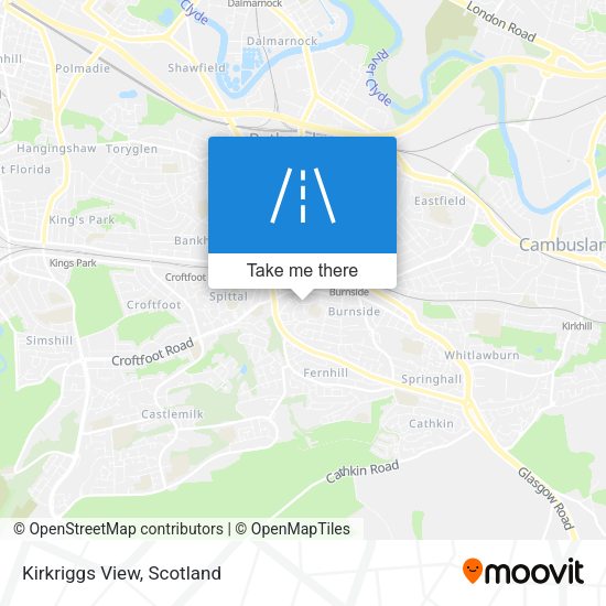 Kirkriggs View map