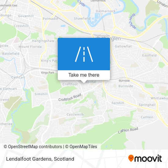 Lendalfoot Gardens map