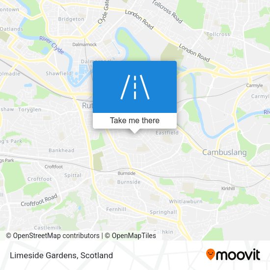 Limeside Gardens map