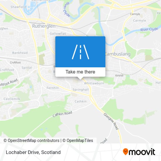 Lochaber Drive map