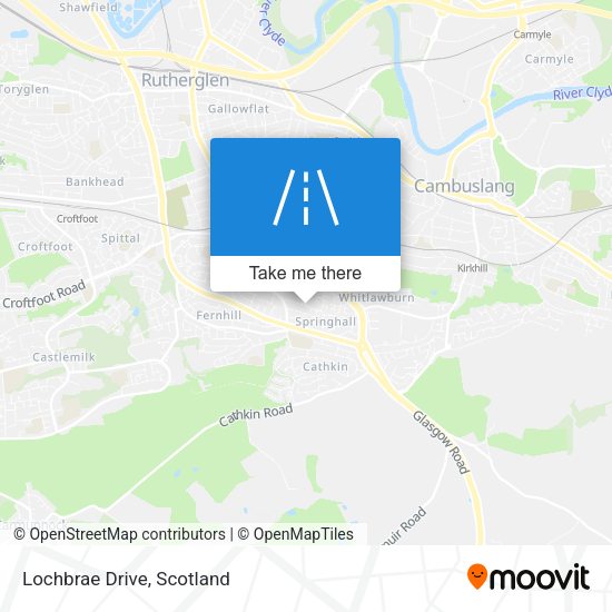 Lochbrae Drive map