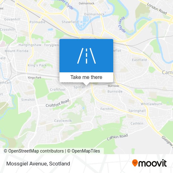 Mossgiel Avenue map