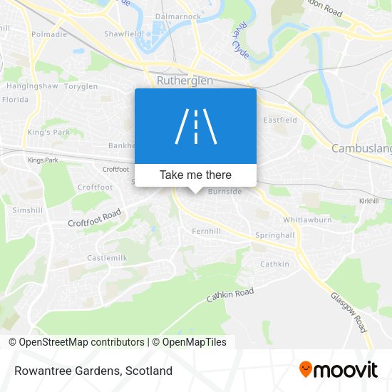 Rowantree Gardens map