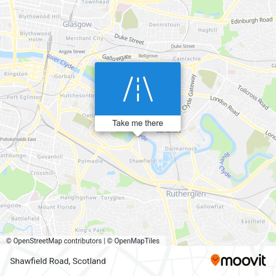 Shawfield Road map