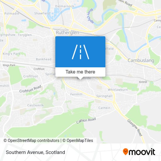 Southern Avenue map