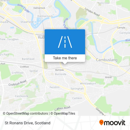 St Ronans Drive map