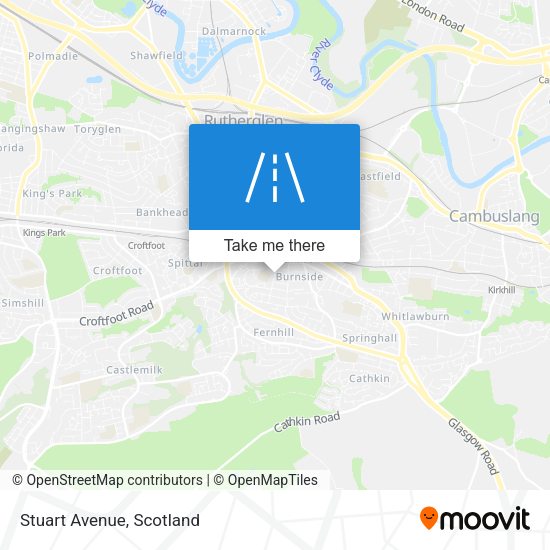 Stuart Avenue map
