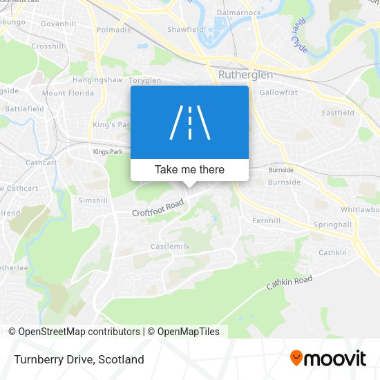 Turnberry Drive map
