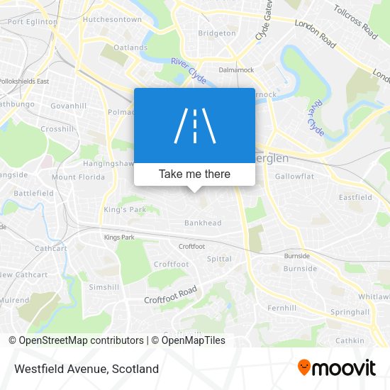 Westfield Avenue map