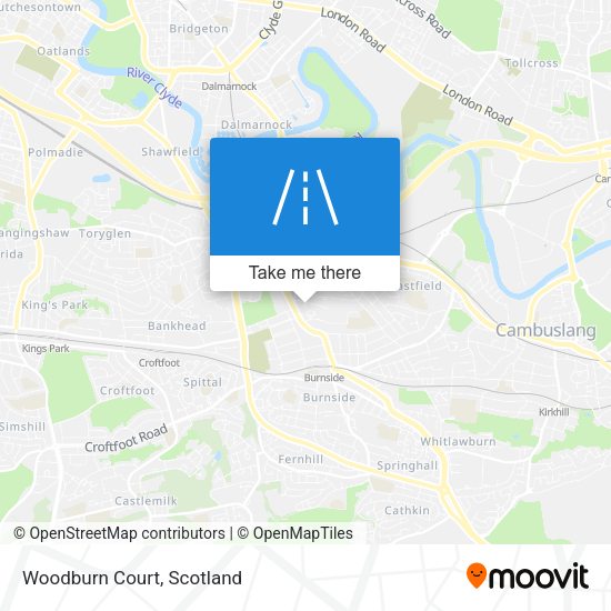 Woodburn Court map