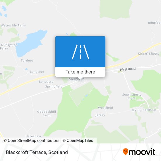 Blackcroft Terrace map