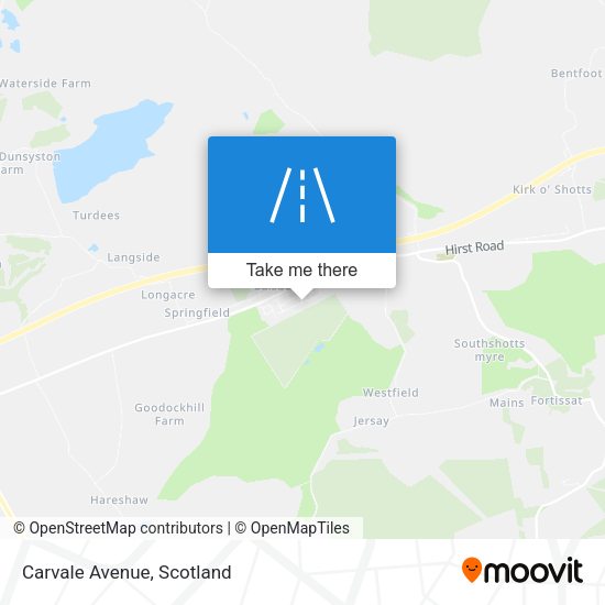 Carvale Avenue map