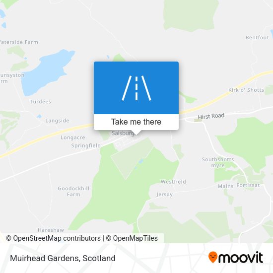 Muirhead Gardens map