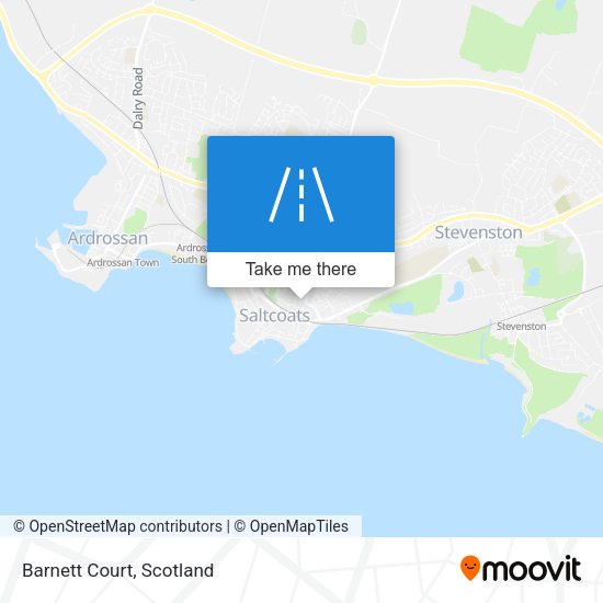 Barnett Court map