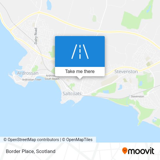 Border Place map