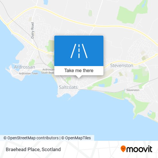 Braehead Place map