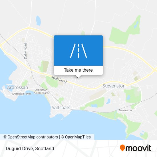 Duguid Drive map