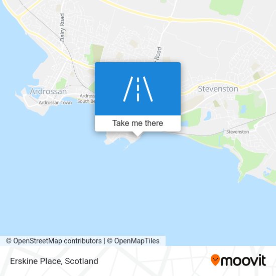 Erskine Place map