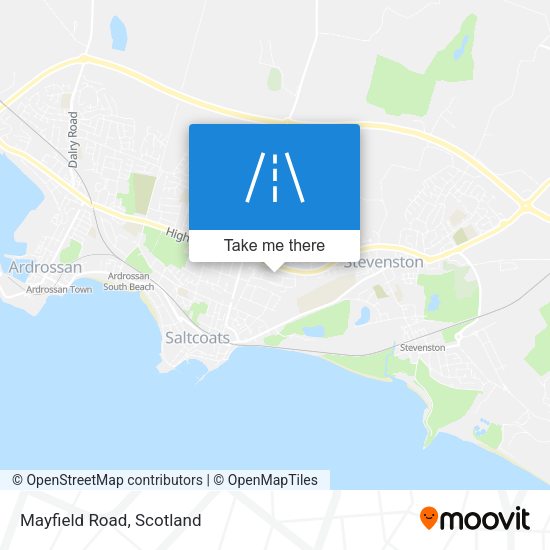 Mayfield Road map