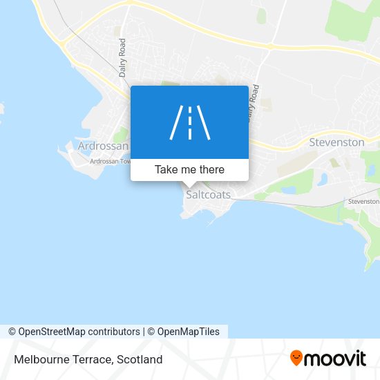 Melbourne Terrace map
