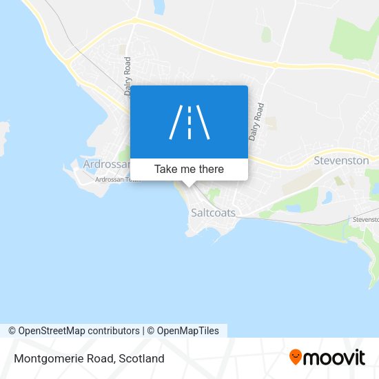 Montgomerie Road map