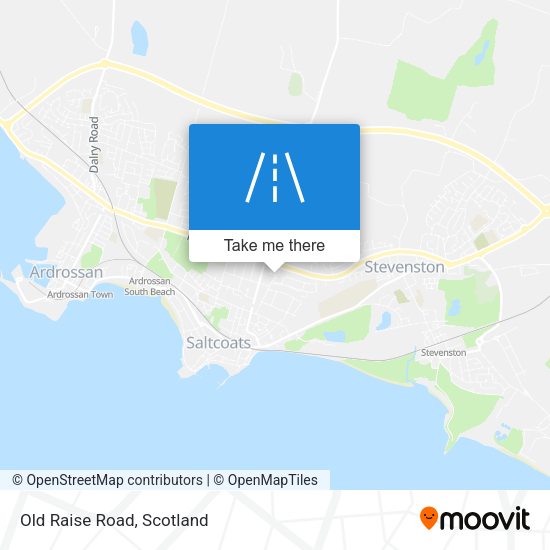 Old Raise Road map