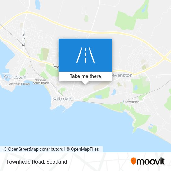 Townhead Road map