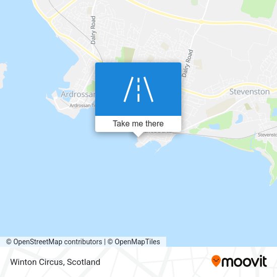 Winton Circus map