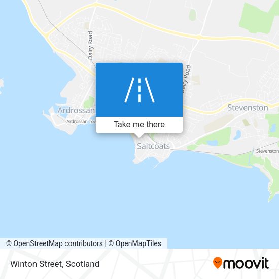 Winton Street map