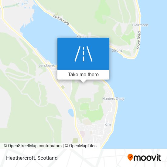 Heathercroft map