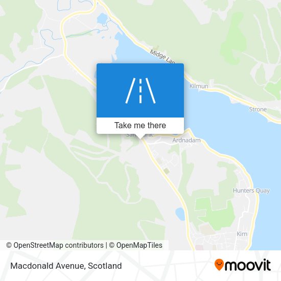 Macdonald Avenue map