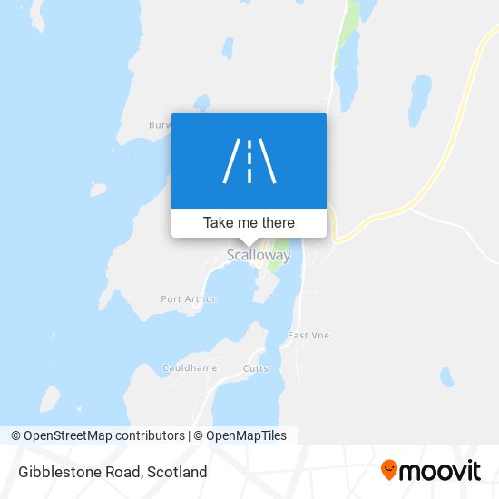 Gibblestone Road map