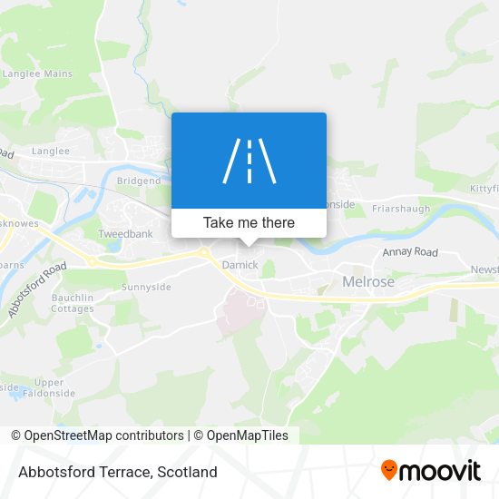 Abbotsford Terrace map