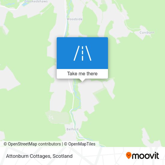Attonburn Cottages map