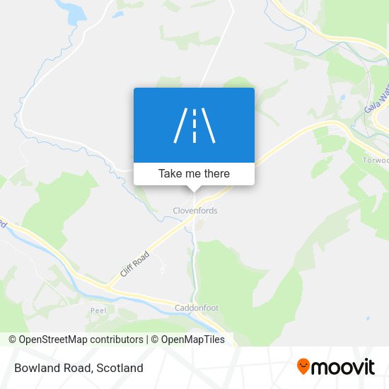 Bowland Road map