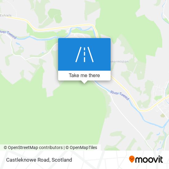 Castleknowe Road map