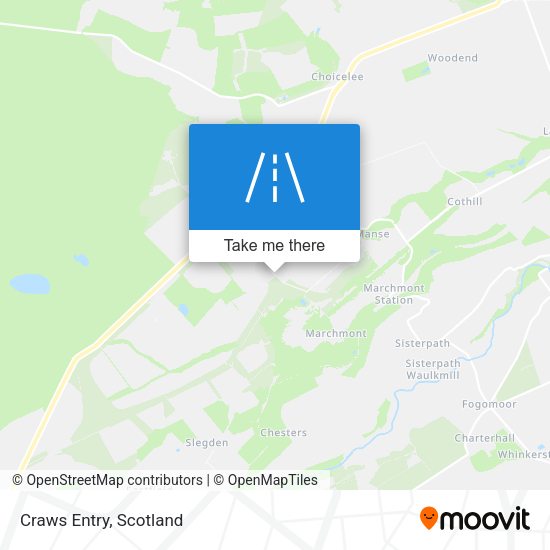 Craws Entry map