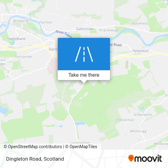 Dingleton Road map