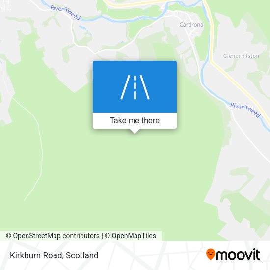 Kirkburn Road map