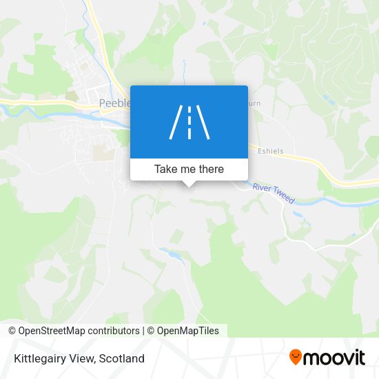 Kittlegairy View map