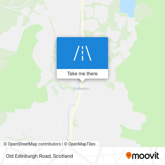 Old Edinburgh Road map