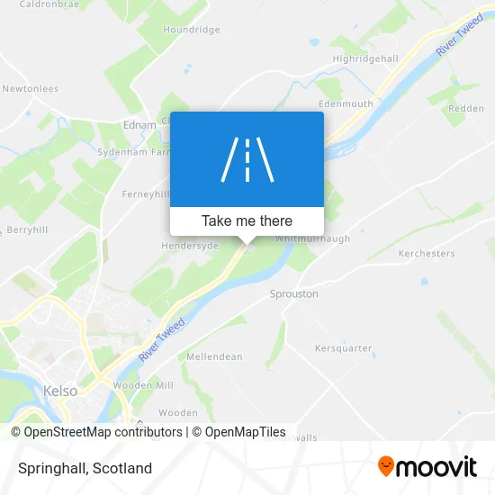 Springhall map