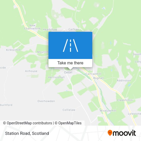Station Road map