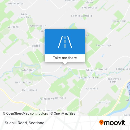 Stichill Road map