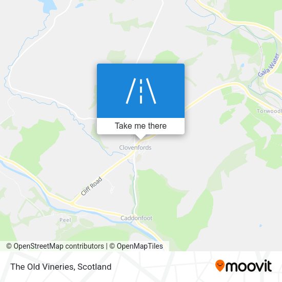 The Old Vineries map