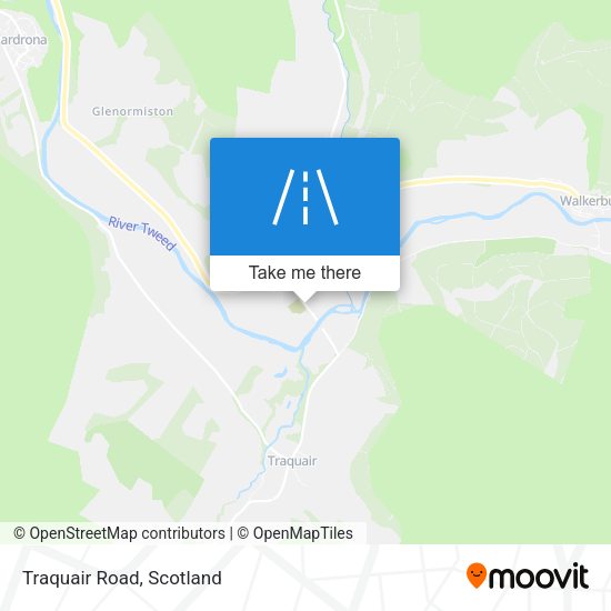 Traquair Road map